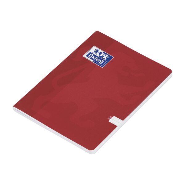 CAIET OXFORD A5, 48 FILE, HÂRTIE OPTIK 80 g/mp, PEFC, COPERTĂ PLASTIFIATĂ FLEXIBILĂ SOFT TOUCH, MARGINI LINIATE, COLȚURI ROTUNJITE, DICTANDO - imagine 4