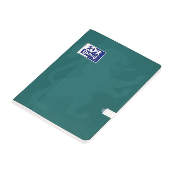CAIET OXFORD A5, 48 FILE, HÂRTIE OPTIK 80 g/mp, PEFC, COPERTĂ PLASTIFIATĂ FLEXIBILĂ SOFT TOUCH, MARGINI LINIATE, COLȚURI ROTUNJITE, PĂTRĂȚELE, MOTIV TOUCH TREND - imagine 5
