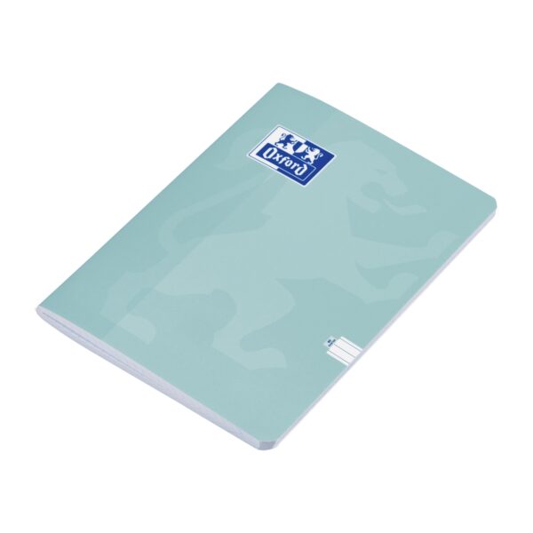 CAIET OXFORD A4, 60 FILE, HÂRTIE OPTIK 80 g/mp, PEFC, COPERTĂ PLASTIFIATĂ FLEXIBILĂ SOFT TOUCH, MARGINI LINIATE, COLȚURI ROTUNJITE, DICTANDO - imagine 4