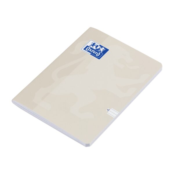 CAIET OXFORD A4, 60 FILE, HÂRTIE OPTIK 80 g/mp, PEFC, COPERTĂ PLASTIFIATĂ FLEXIBILĂ SOFT TOUCH, MARGINI LINIATE, COLȚURI ROTUNJITE, DICTANDO - imagine 2