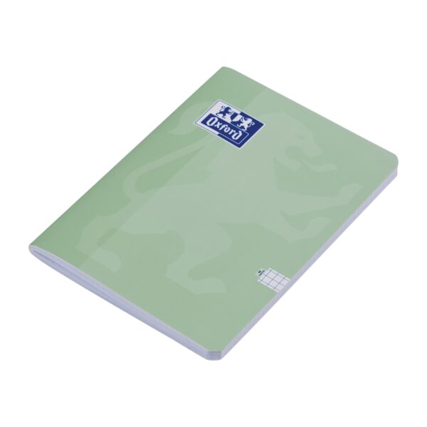 CAIET OXFORD A4, 60 FILE, HÂRTIE OPTIK 80 g/mp, PEFC, COPERTĂ PLASTIFIATĂ FLEXIBILĂ SOFT TOUCH, MARGINI LINIATE, COLȚURI ROTUNJITE, PĂTRĂȚELE - imagine 2