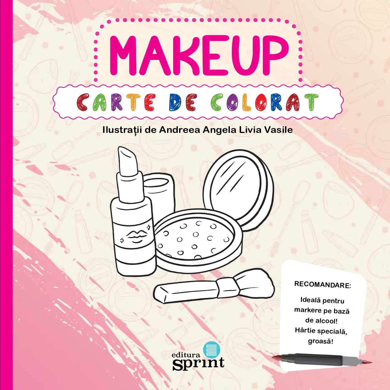 Make-up – Carte de colorat