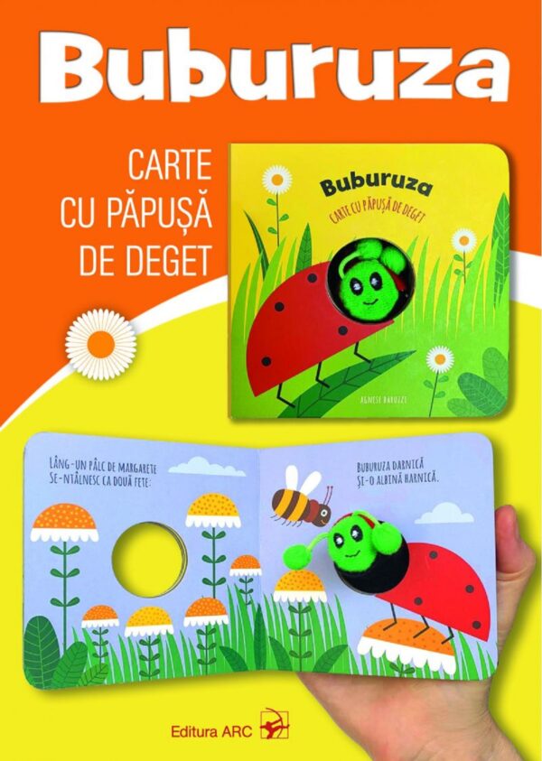 Buburuza. Carte cu păpușă de deget