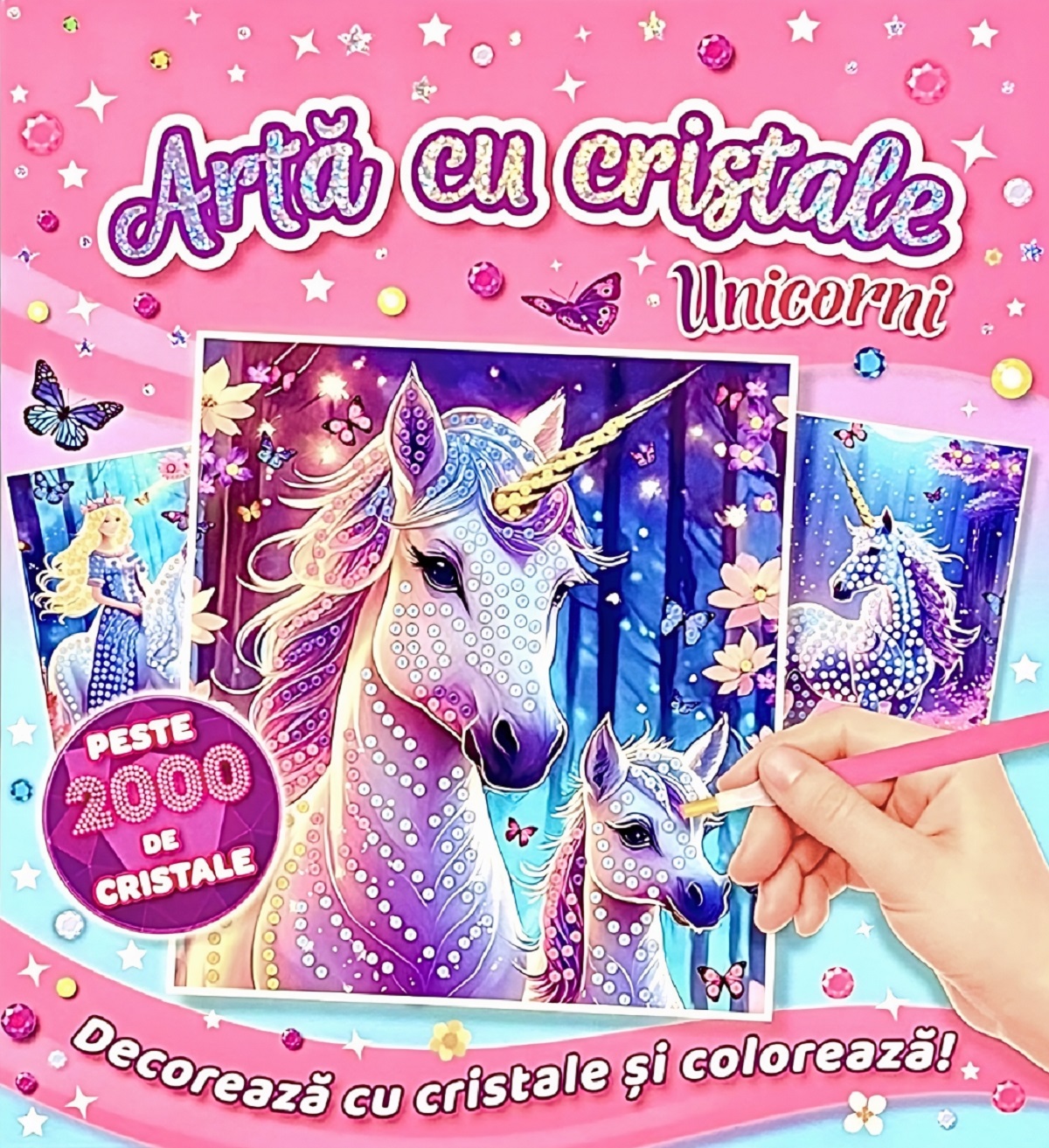 Arta cu cristale. Unicorni