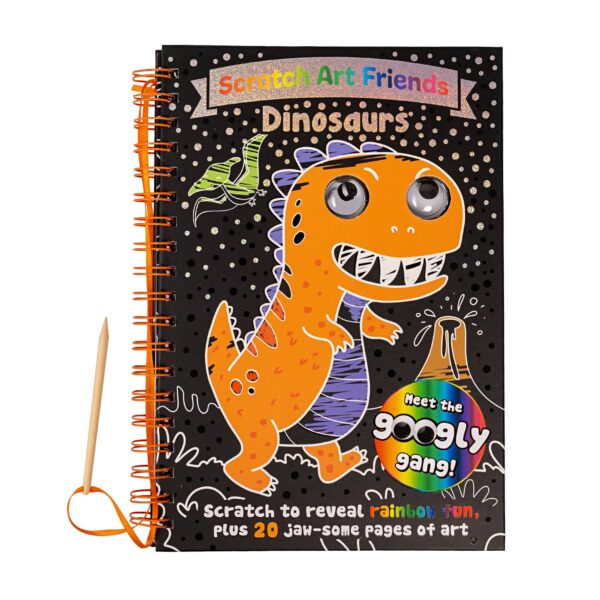 Dinozauri- Scratch Art