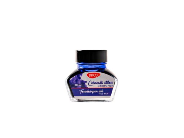 Cerneală stilou DACO – 30 ml, Albastru Royal