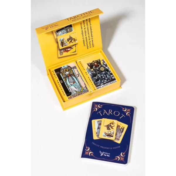 Tarot. Trecut, prezent și viitor - Set premium (cutie cu magnet)