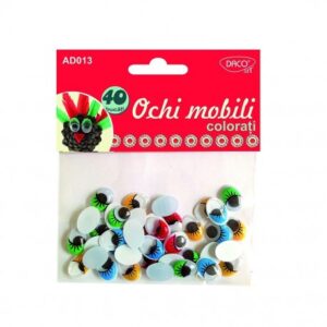 Accesorii Craft Ad013 Ochi Mobili Colorati