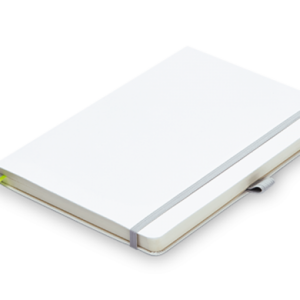 Agenda Soft White Fond Negru