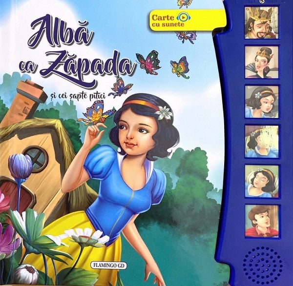 Alba Ca Zapada Si Cei Sapte Pitici Carte Cu Sunete 604248