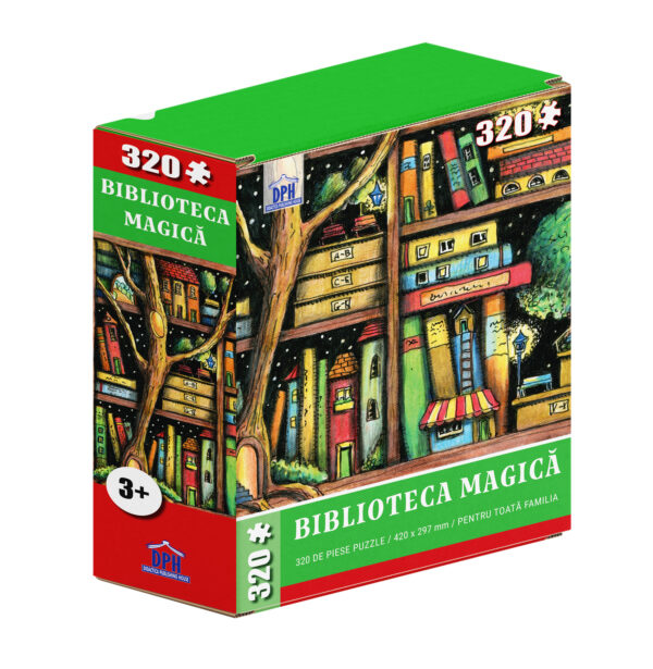 Biblioteca Magica Puzzle 320 Piese 14324 1 17458548086576