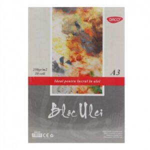 Bloc A3 Ulei 250gr 10 File Daco Bd325