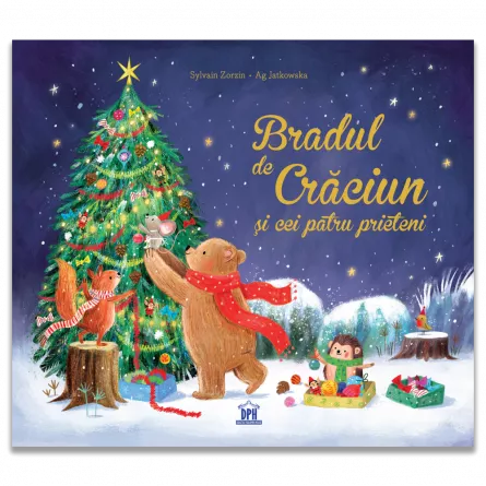 Bradul de Crăciun și cei patru prieteni