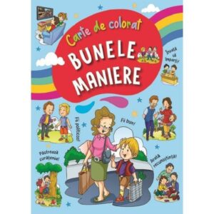 Bunele Maniere Carte De Colorat Editura Flamingo 1