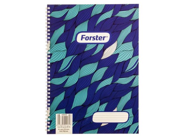 Caiet cu spirală Forster A4 80 file