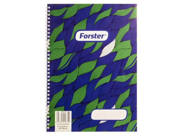 Caiet cu spirală Forster A4 80 file - imagine 2