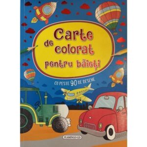 Carte De Colorat Pentru Baieti Editura Flamingo 1