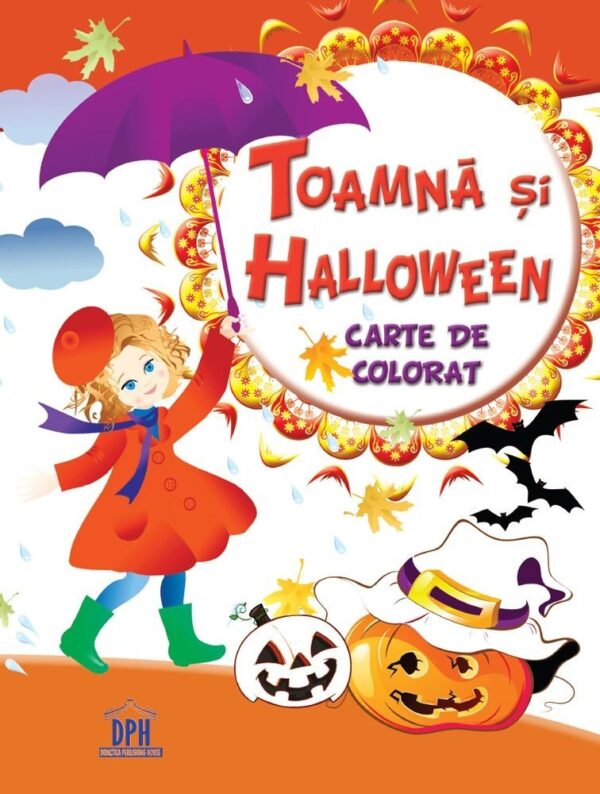 Cartea mea de colorat - Toamna și Halloween