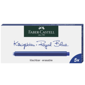 Cartuse Cerneala Mari Albastru 5 Buc Cutie Faber Castell 155 2992