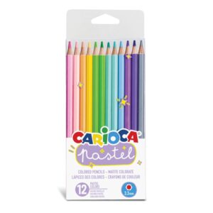 Creioane Color Carioca Pastel 12 Set