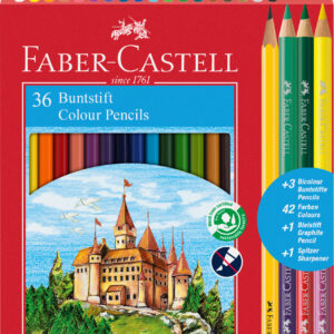 110336 Classic Colour Colour Pencils, Cardboard Wallet, 41 Pieces