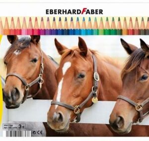 Creioane Colorate 36 Culori Cutie Metal Eberhard Faber 32871 1 1647518241