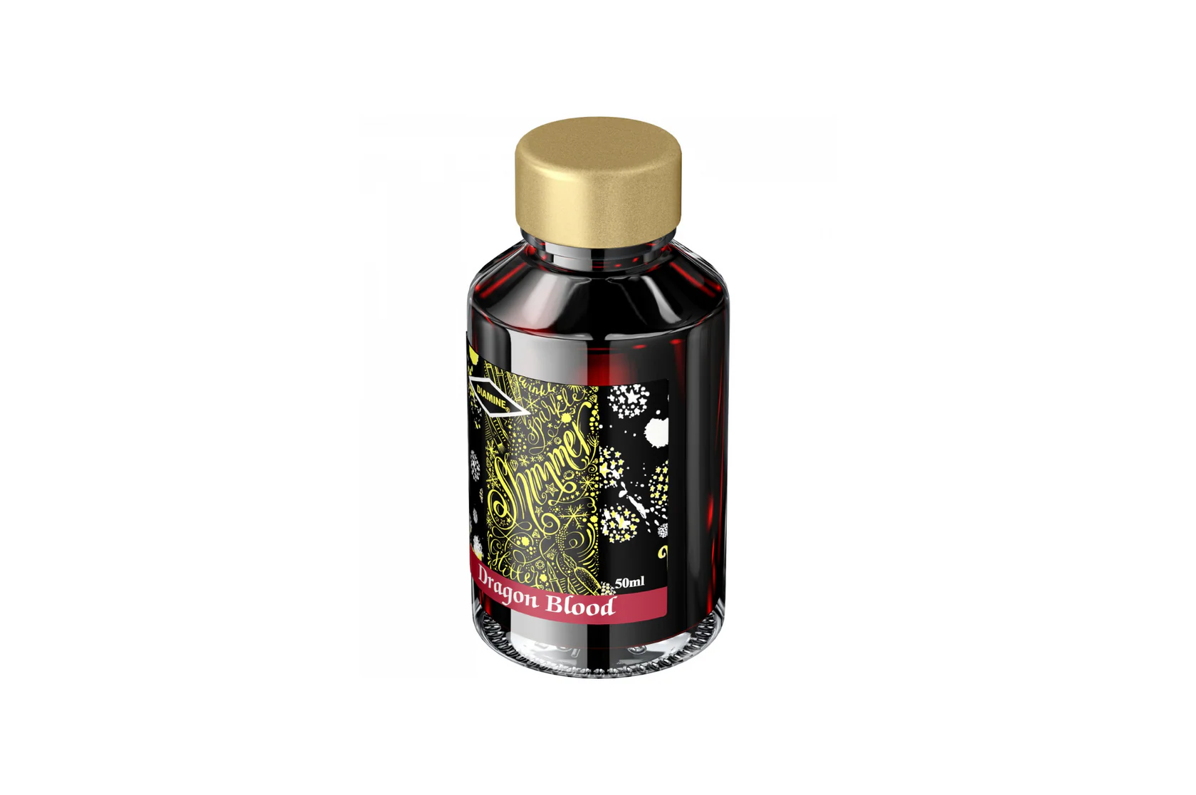 Cerneală cu Sclipici - Diamine Shimmering Ink Dragon Blood 50ml