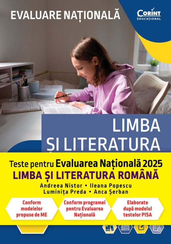 Evaluare națională 2025. Limba și literatura română. De la antrenament la performanță