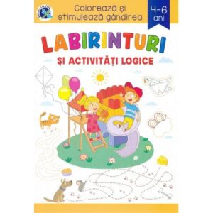 Labirinturi Si Activitati Logice Coloreaza Si Stimuleaza Gandirea