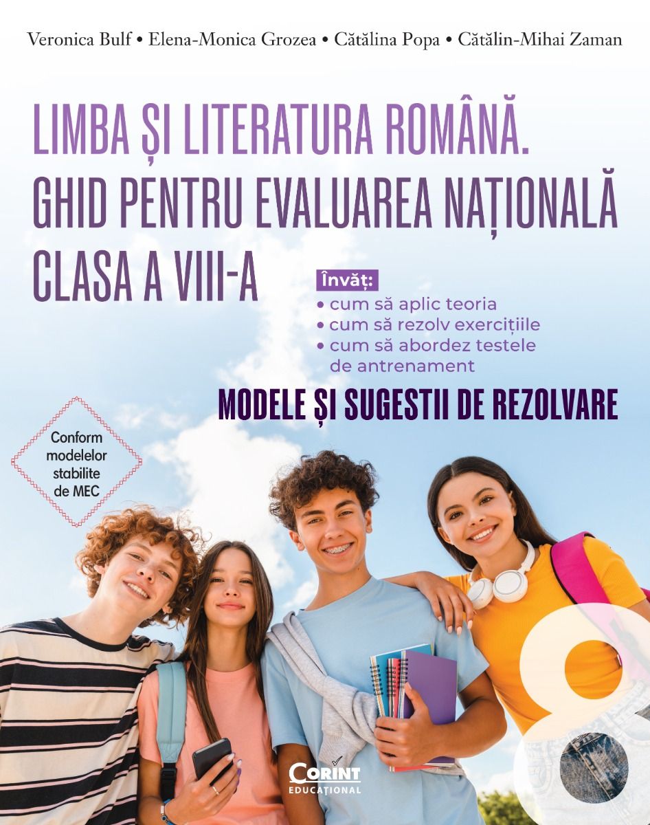 PACHET Ghid pentru Evaluarea Națională clasa a VIII-a. Limba și literatura română + Ghid modele și sugestii de rezolvare - imagine 2