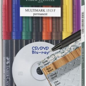 Marker Permanent Set 8 F Multimark Fabercastell 30180 1 1647517328