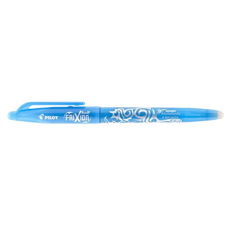Roller cu cerneală Pilot Frixion Ball diverse culori 0.7 mm cu capac Bleu