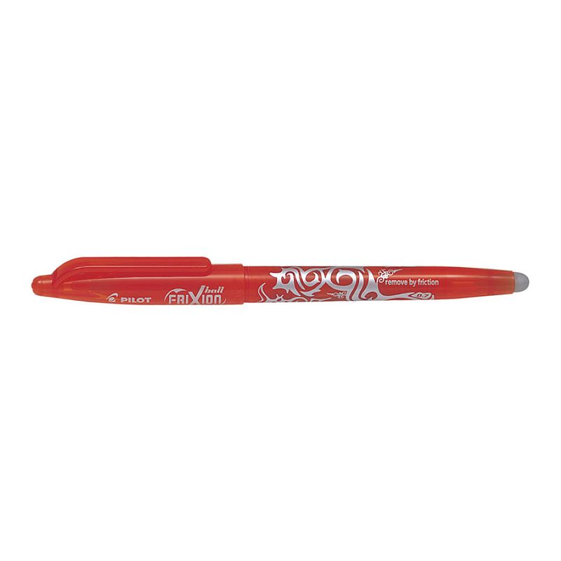 Roller cu cerneală Pilot Frixion Ball diverse culori 0.7 mm cu capac Portocaliu