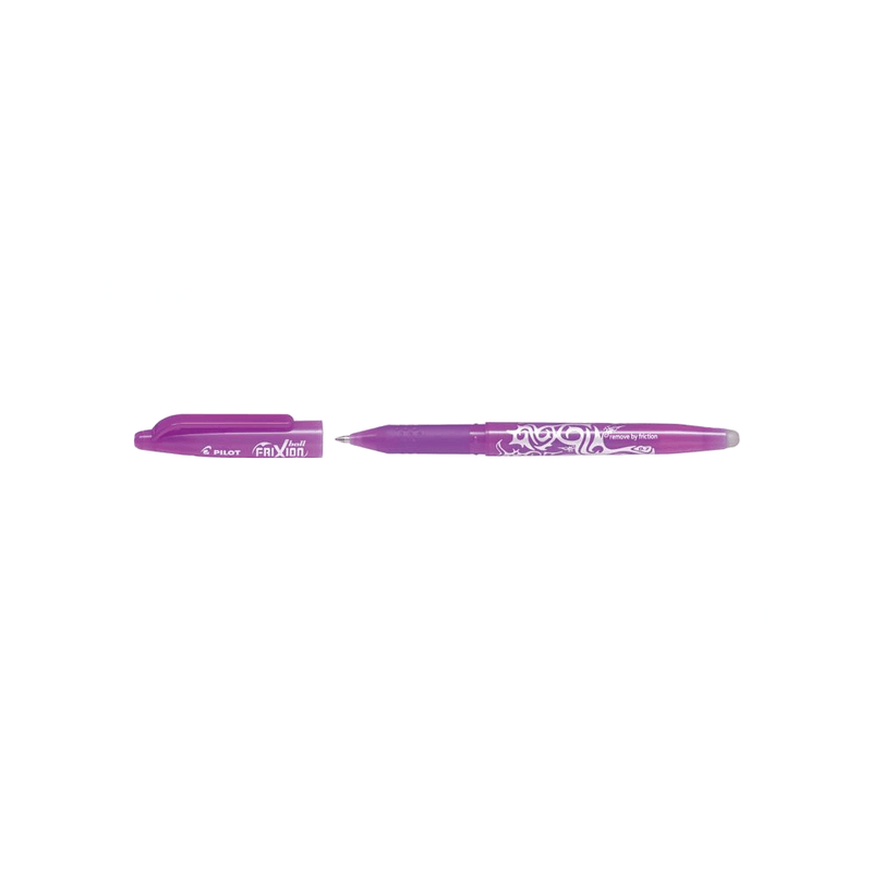 Roller cu cerneală Pilot Frixion Ball diverse culori 0.7 mm cu capac Purpuriu