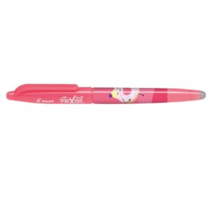 Roller cu cerneală Pilot Frixion Ball Fancy diverse culori 0.7 mm cu capac roz