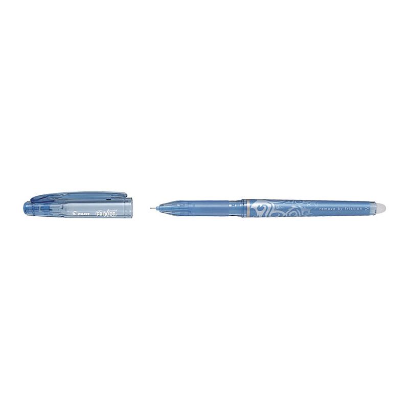Roller cu gel Pilot Frixion Point diverse culori 0.5 mm cu capac bleu
