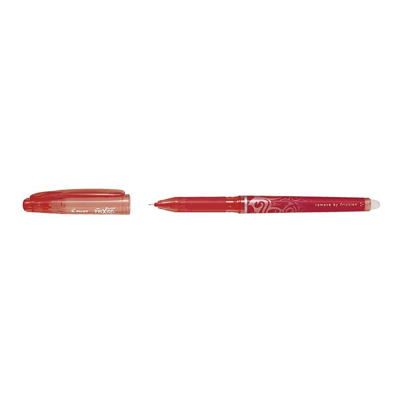Roller cu gel Pilot Frixion Point diverse culori 0.5 mm cu capac rosu