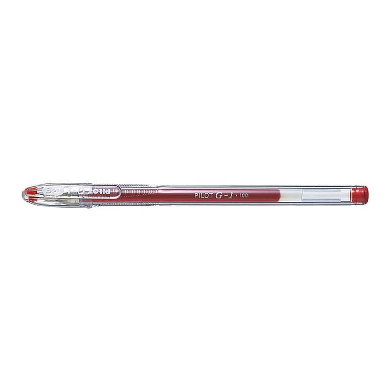Roller cu gel Pilot G-1 diverse culori 0.7 mm cu capac rosu