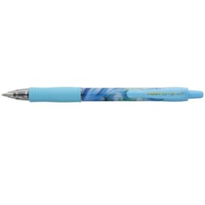 Roller cu gel Pilot G2 Flow diverse culori 0.7 mm cu click albastru