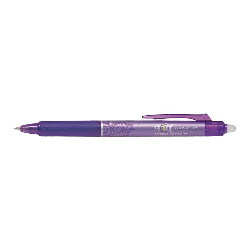 Roller cu cerneală Pilot Frixion Clicker diverse culori 0.5 mm violet