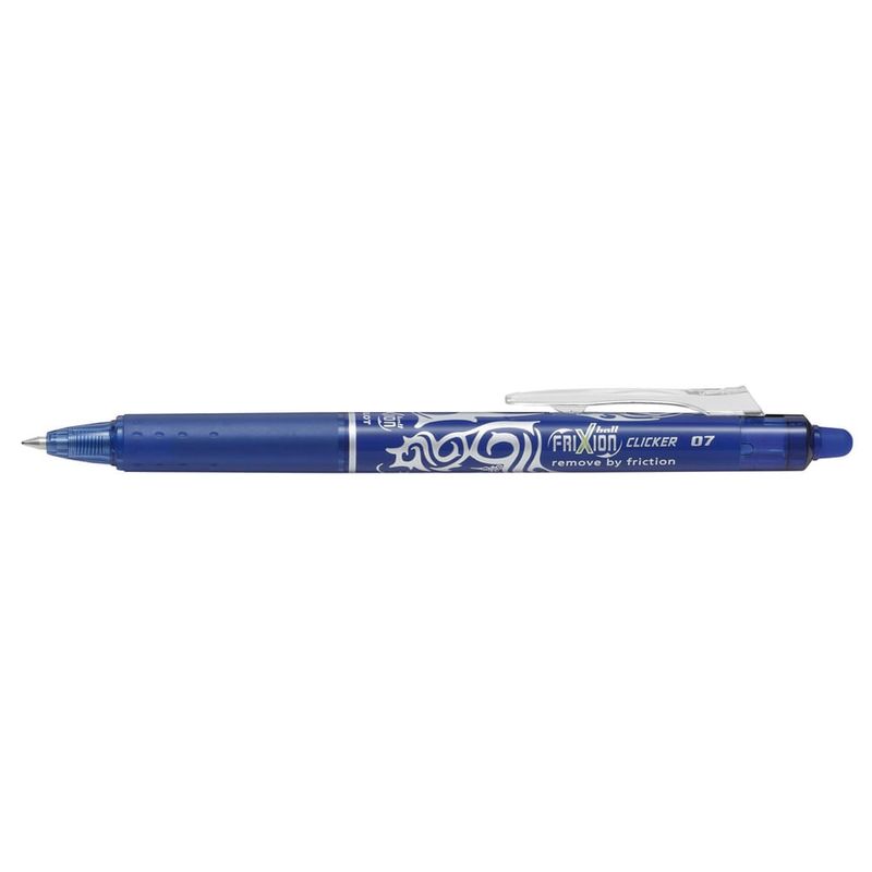 Roller Frixion, varf mediu, 0.7 mm, Bleumarin Roller cu cerneala Pilot Frixion Clicker diverse culori 0.7 mm albastru
