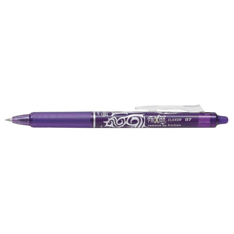 Roller Frixion, varf mediu, 0.7 mm, Bleumarin Roller cu cerneala Pilot Frixion Clicker diverse culori 0.7 mm violet