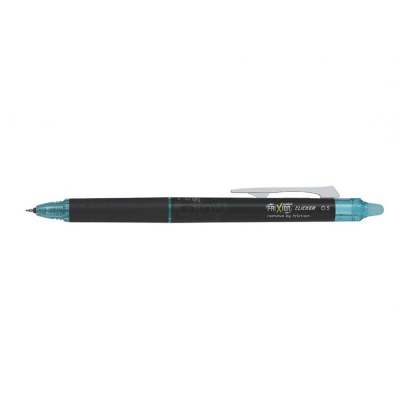 Roller cu cerneală Pilot Frixion Clicker Point diverse culori 0.5 mm Bleu