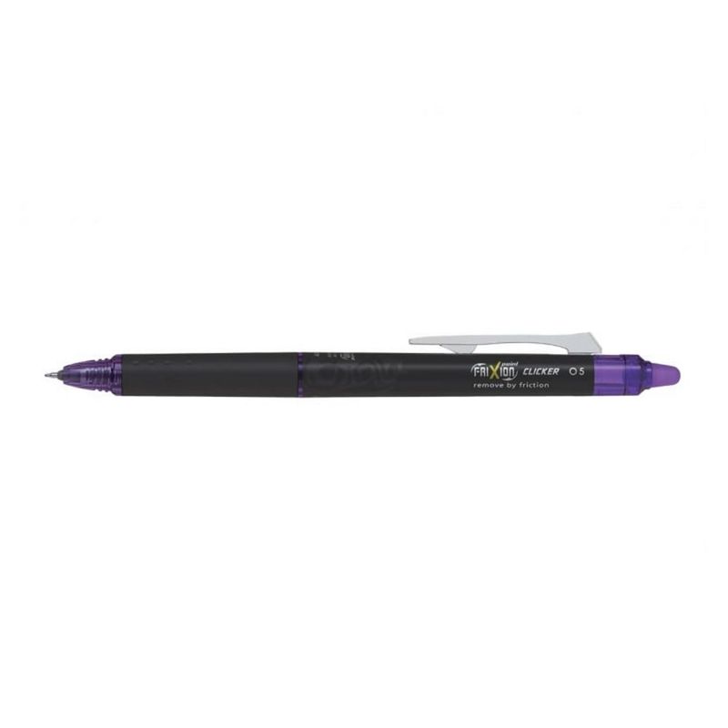 Roller cu cerneală Pilot Frixion Clicker Point diverse culori 0.5 mm Violet