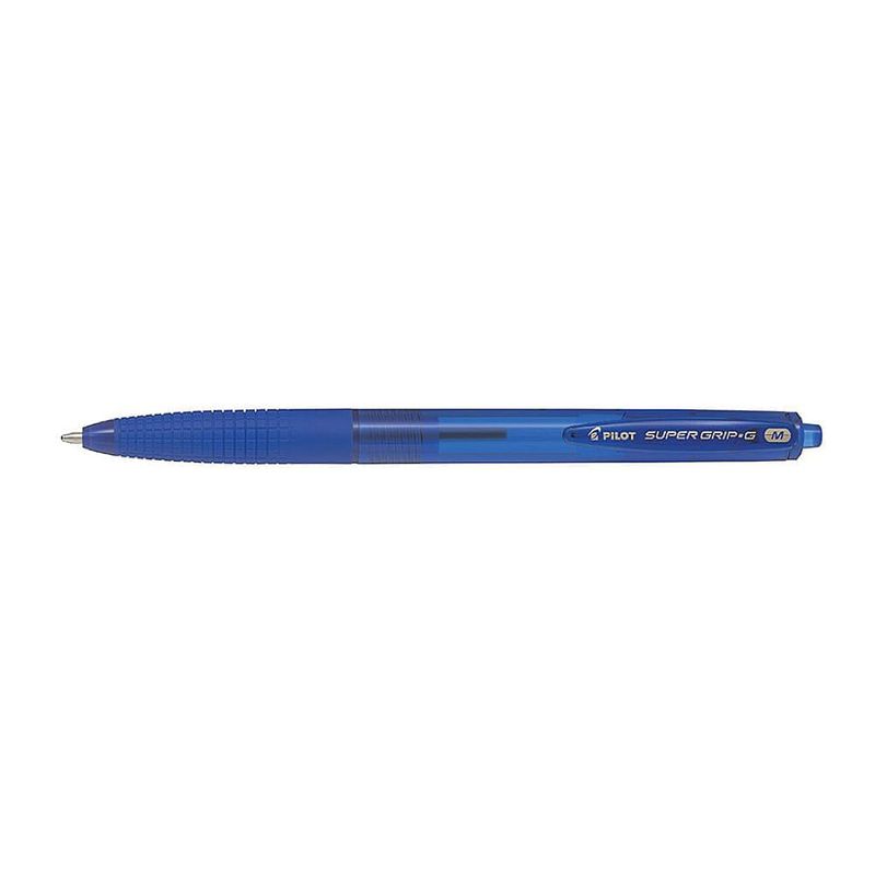 Pix cu bila Pilot Supergrip G diverse culori 1.0 mm cu click albastru