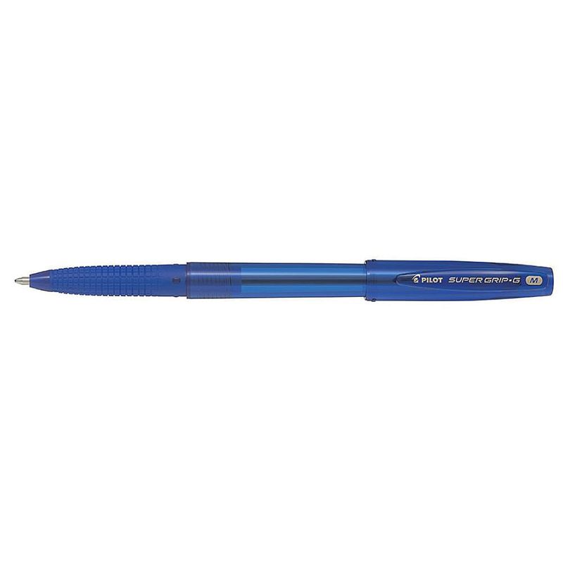 Pix cu bila Pilot Supergrip G diverse culori 1.0 mm cu capac albastru