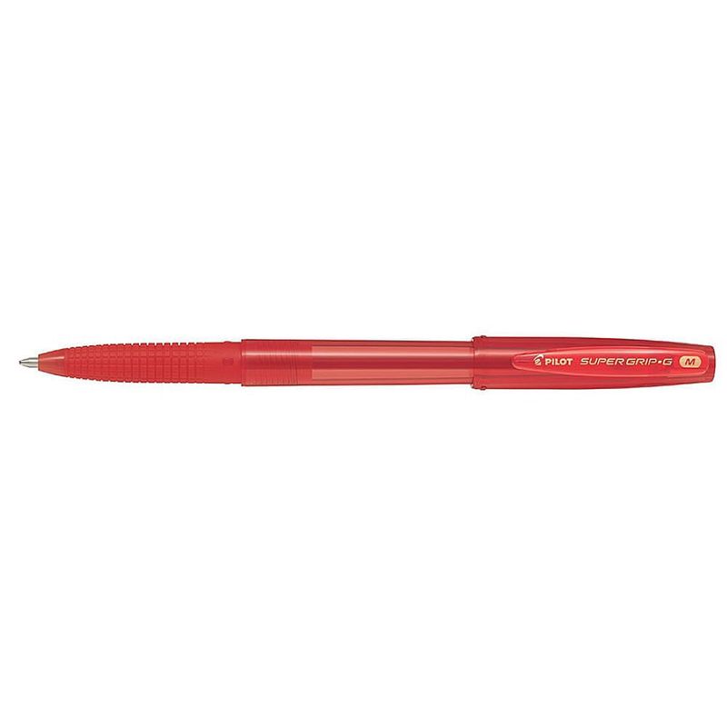 Pix cu bila Pilot Supergrip G diverse culori 1.0 mm cu capac rosu