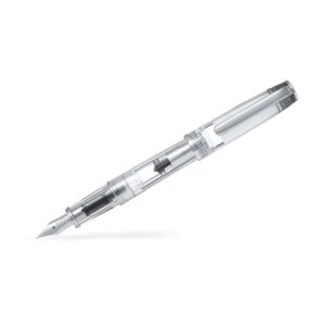 Stilou Pilot Prera corp transparent vârf M cu capac accesorii culori diverse negru