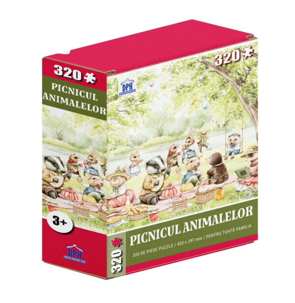 Picnicul Animalelor Puzzle 320 Piese 14326 1 17458550141357