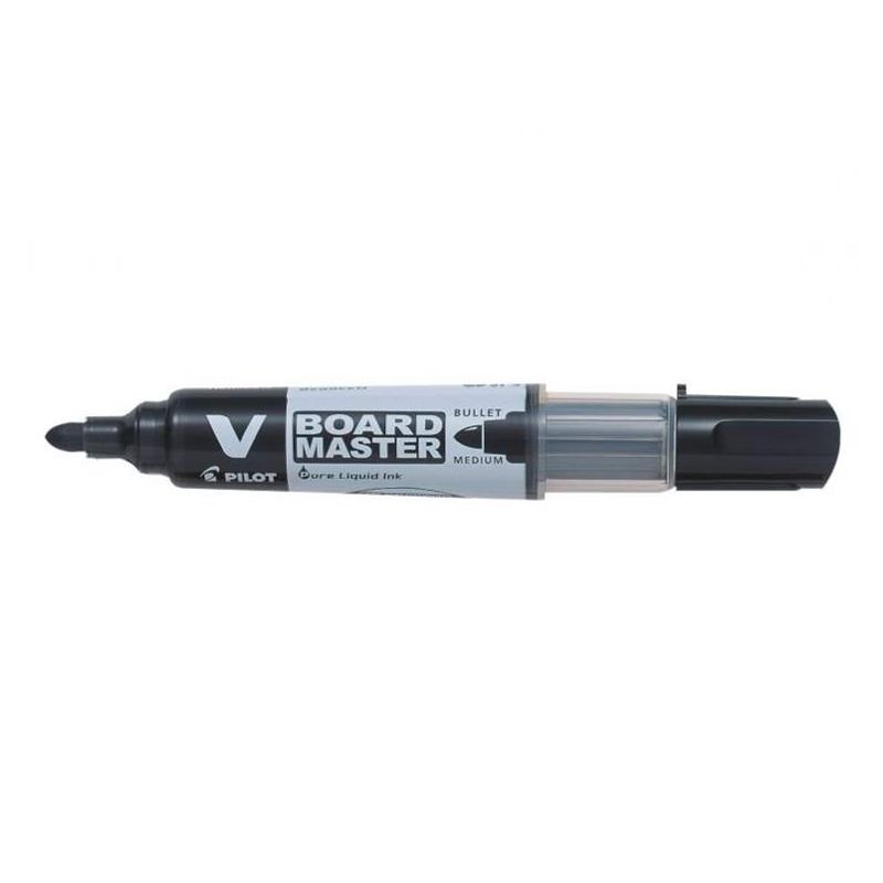Marker pentru tablă Pilot Vboard Master Plus diverse culori 2,3 mm vârf rotund negru